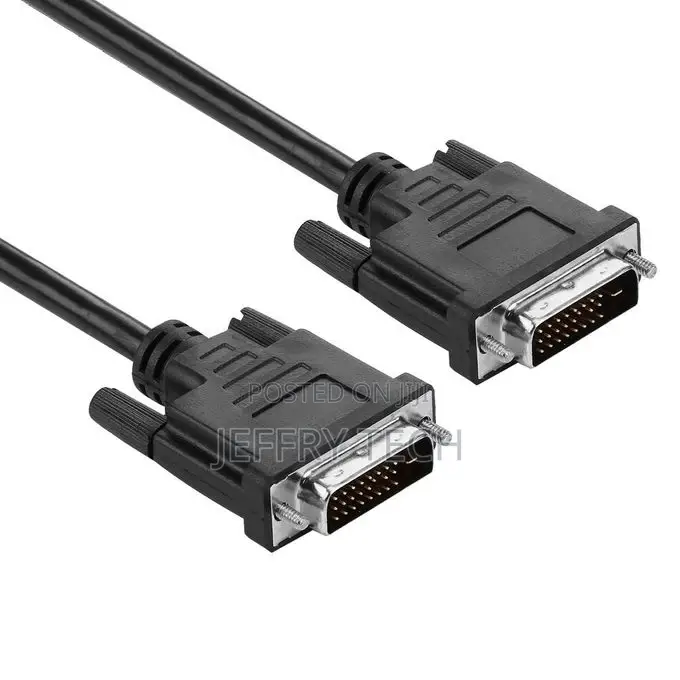 DVI-D 24+1 Pin Male to Male M/M Video Cable