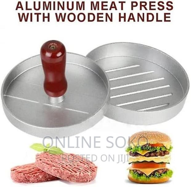 Non Stick Grill BBQ Burger Press Hamburger Patty Mould Maker - main view