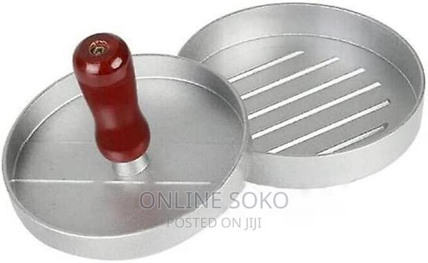 Non Stick Grill BBQ Burger Press Hamburger Patty Mould Maker - thumbnail 5