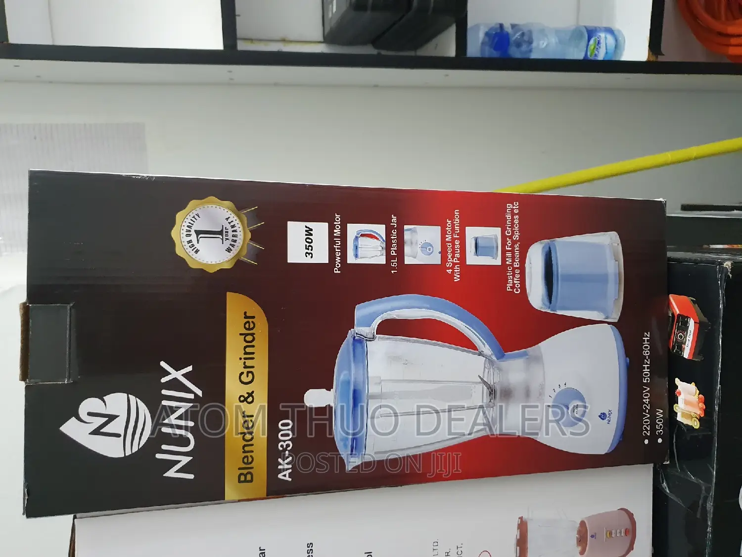 Ak 300 Nunix Blender and Grinder Blender/ 2 in One