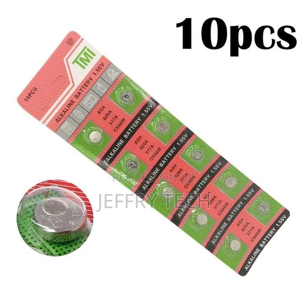 10pcs AG4 LR626 377 Watch Cell Alkaline Battery SR626 177 1.