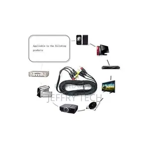 5mtrs Heavy Duty Long AV Audio Video Cable 3RCA