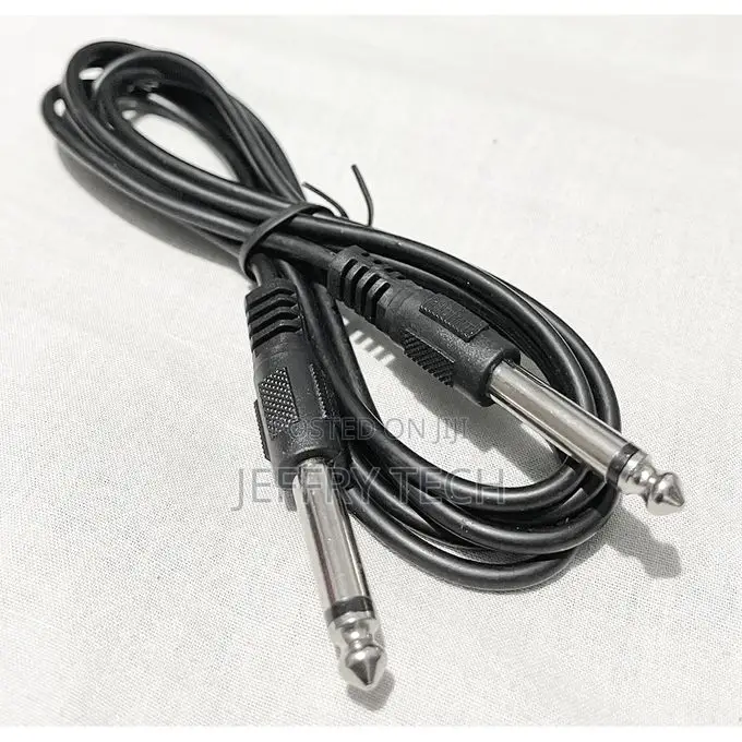 6.35mm 1/4inch Professional Mono Jack Plug Guitar/Instrument