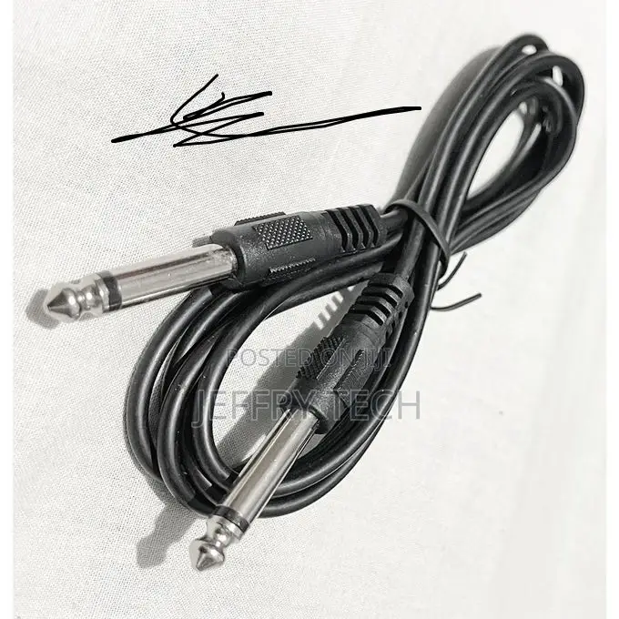6.35mm 1/4inch Professional Mono Jack Plug Guitar/Instrument
