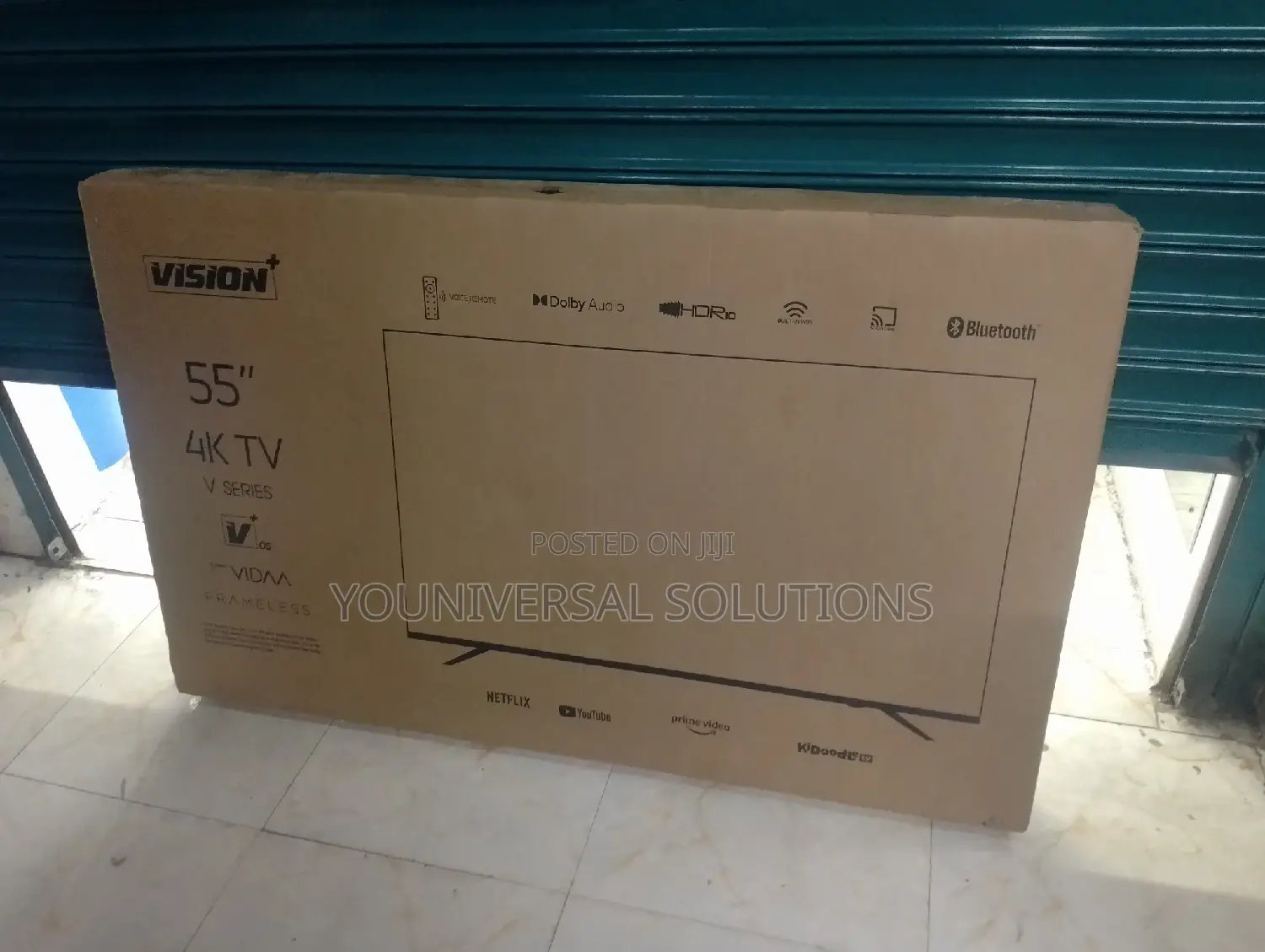 Vision Plus 55 Inches Frameless Uhd Smart Tv.