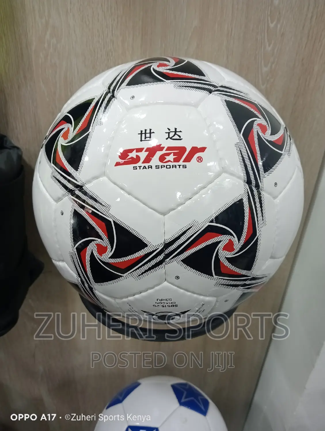 STAR Soccer Ball / Premium Quality Leather/ FIFA Approved