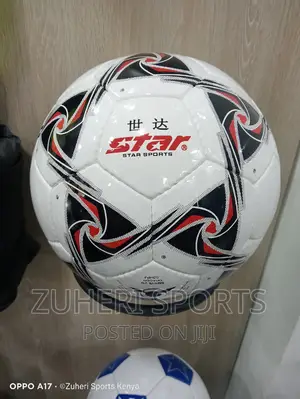 STAR Soccer Ball / Premium Quality Leather/ FIFA Approved