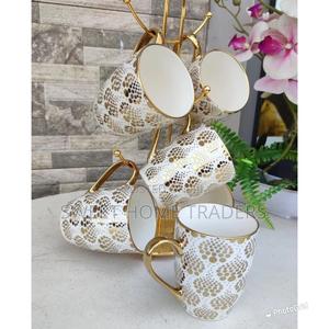 Set of 6 Golden Cups, 6pcs