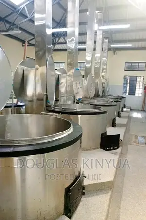 300litres School Energy Saving Jiko Stainless Steel.
