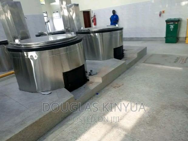 400ltrs School Commercial Energy Saving Jiko Stainless Steel