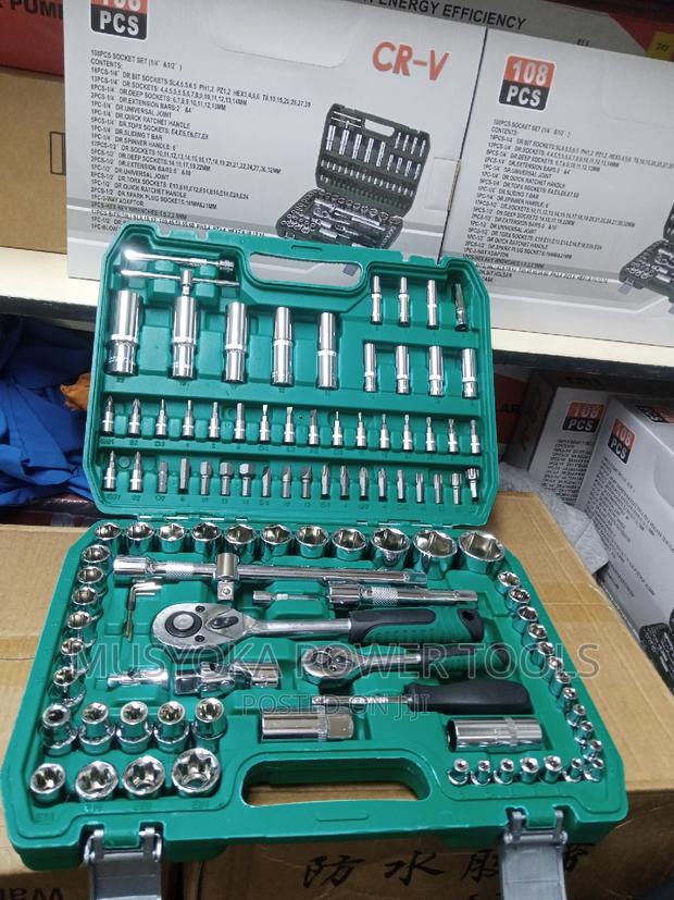 Maintenance Tool Set 108PCS Drive Socket Wrench Set