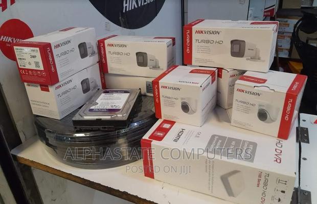 Hikvision 4 Channels CCTV CAMERA FULL Kit With Night Vision - main view