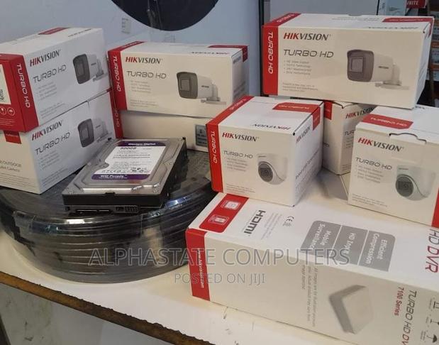 Hikvision 4 Channel CCTV Complete Package 1080p Hd Cameras - main view