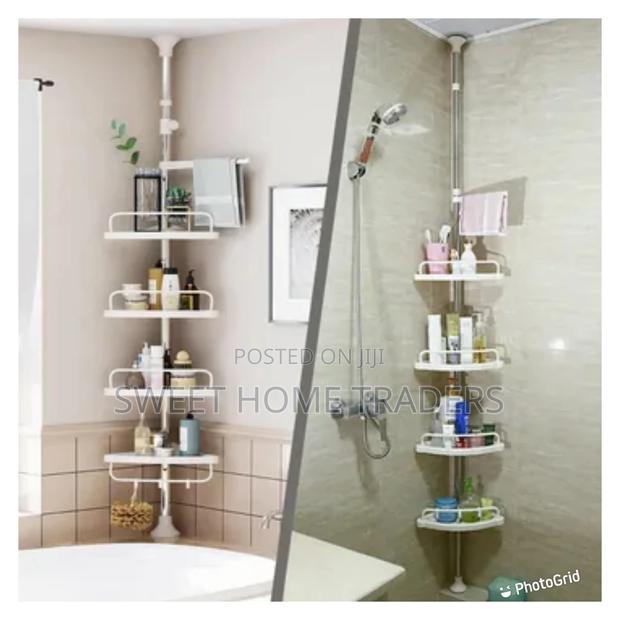 Bathroom Corner Stand Shelf Shower Caddy