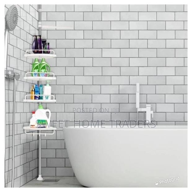 Bathroom Corner Stand Shelf - main view