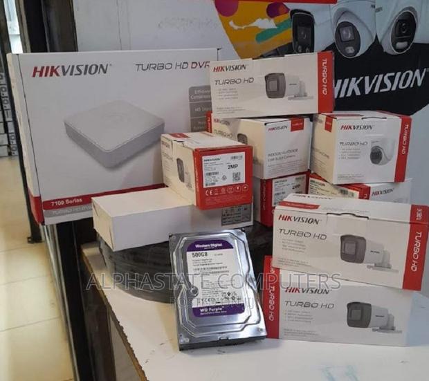 Hikvision 4 Channel CCTV Kit//Hikvision 4 Channel CCTV Kit