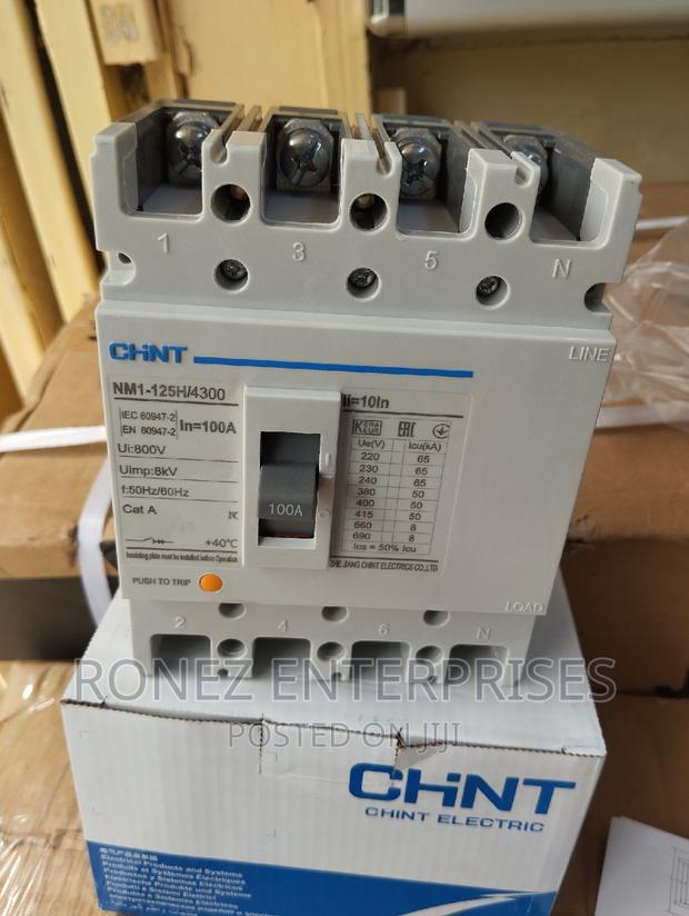 McCb Chint 100amps 4 Pole - thumbnail 2