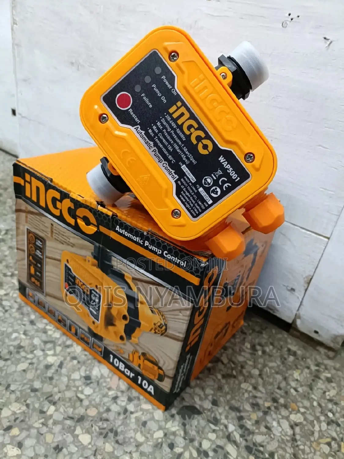 Automatic Control Pump/ Ingco Pressure Pump Control