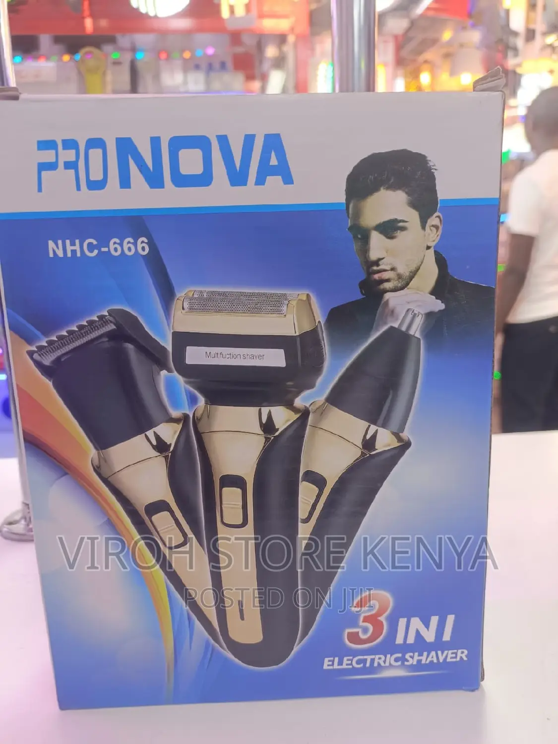 Pro Nova 3 in 1 Electric Shaver