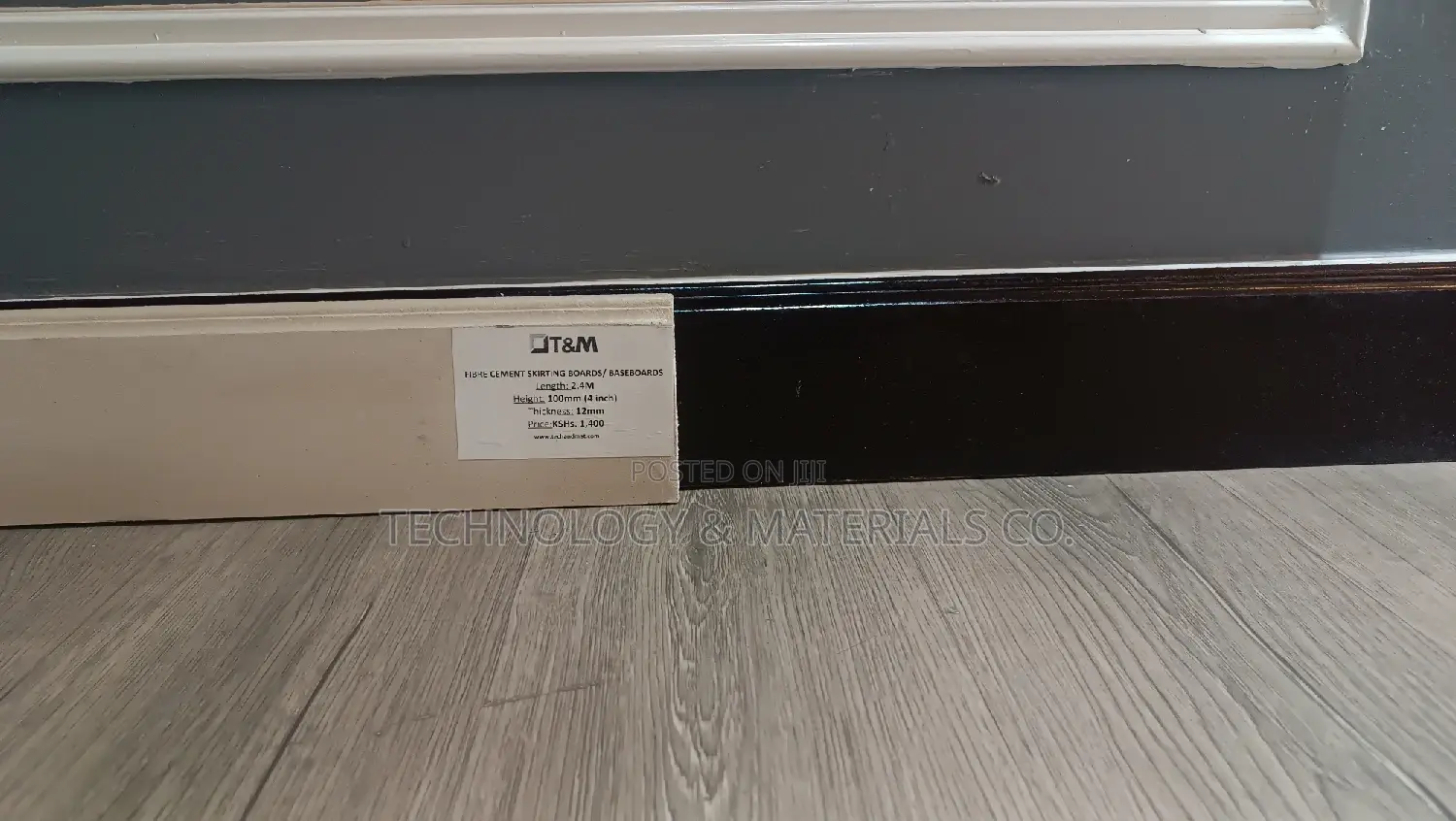 Fibre Cement Skirting Boards(2.4M Long*10cm High)