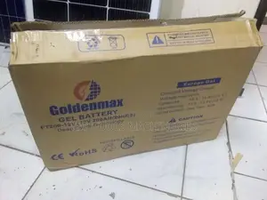 Original Goldenmax 200ah 12V Gel Slim Battery