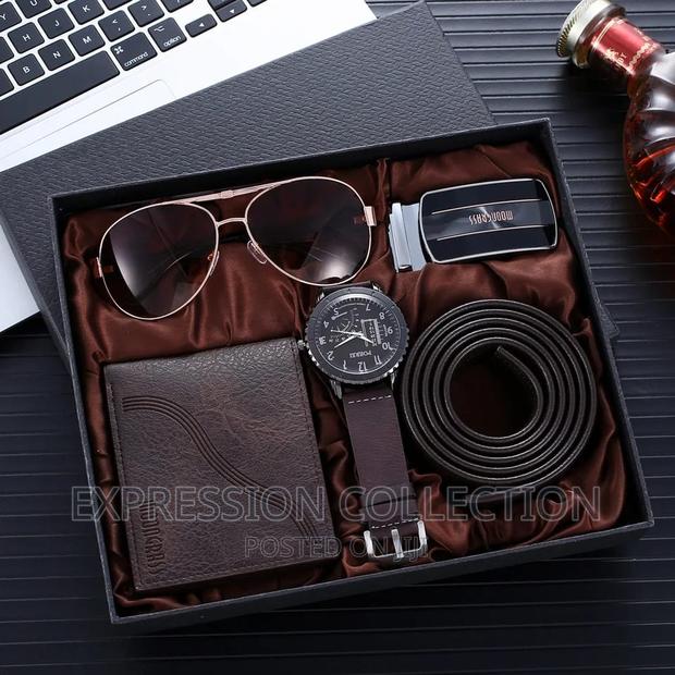 Men Gift Sets.Wallet,Watch,Belt and Spray - thumbnail 3