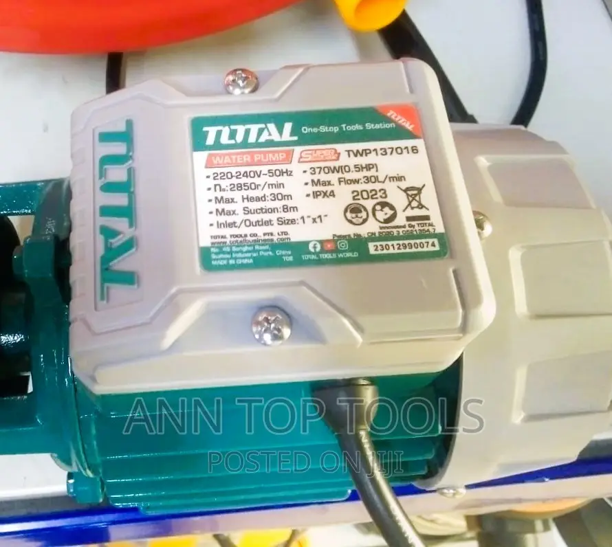 Total Booster Pump 0.5hp