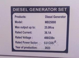 Maybach 25kva Three Phase Water Cool Diesel Silent Generator - thumbnail 2