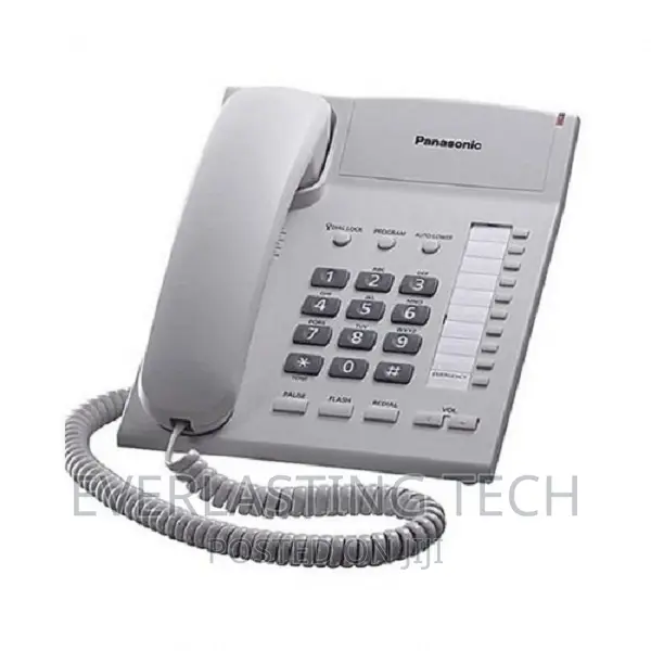 Panasonic Single Line KX-TS880W Corded Phone