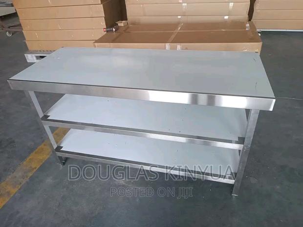 Stainless Steel Working Table ::