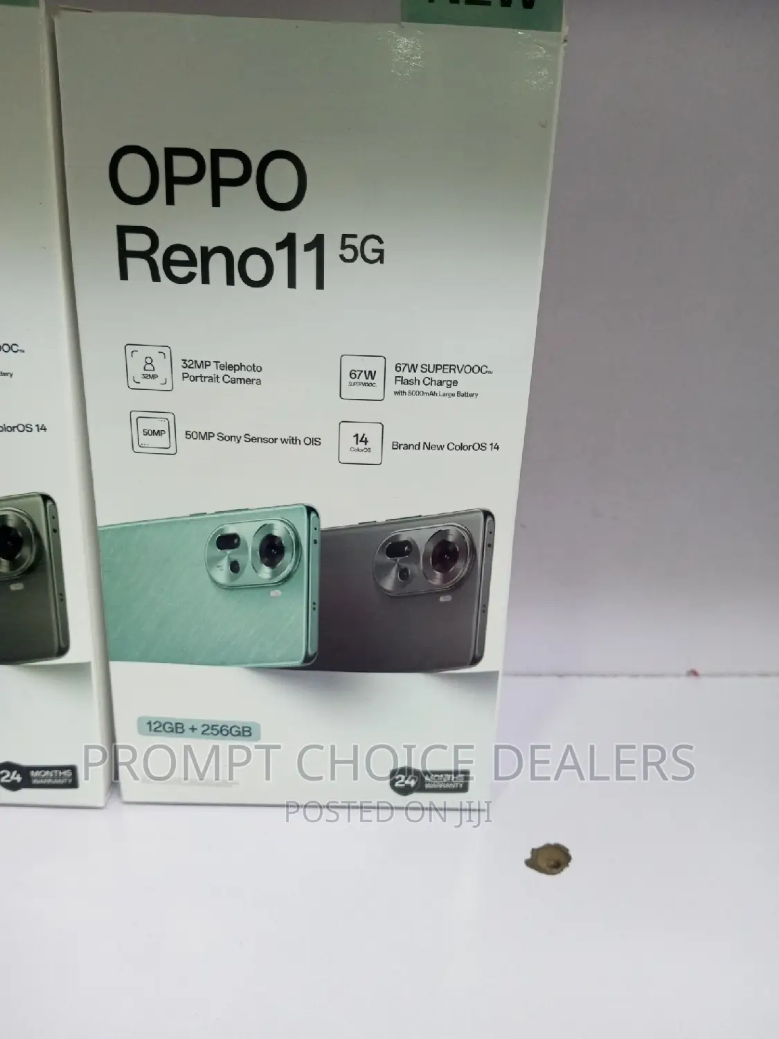 New Oppo Reno11 5G 256 GB Gray