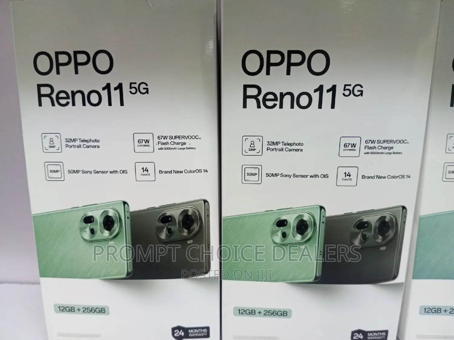 New Oppo Reno11 5G 256 GB Gray