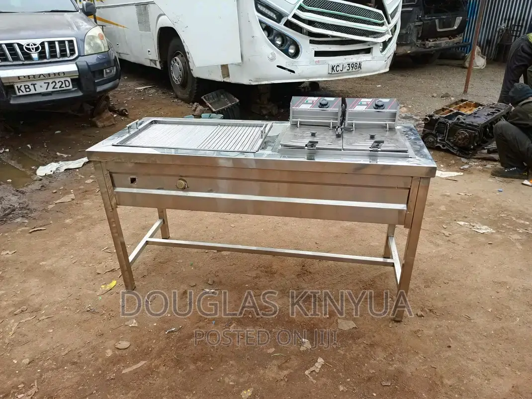 Commercial Combined Cooking Unit Double.