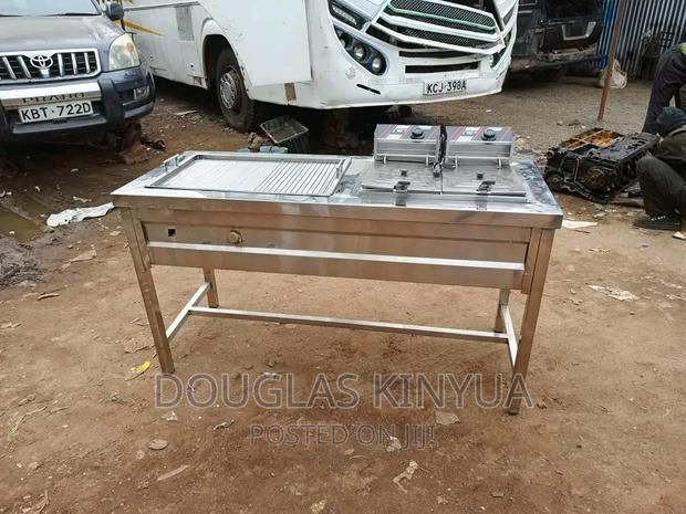 Commercial Combined Cooking Unit Double. - main view