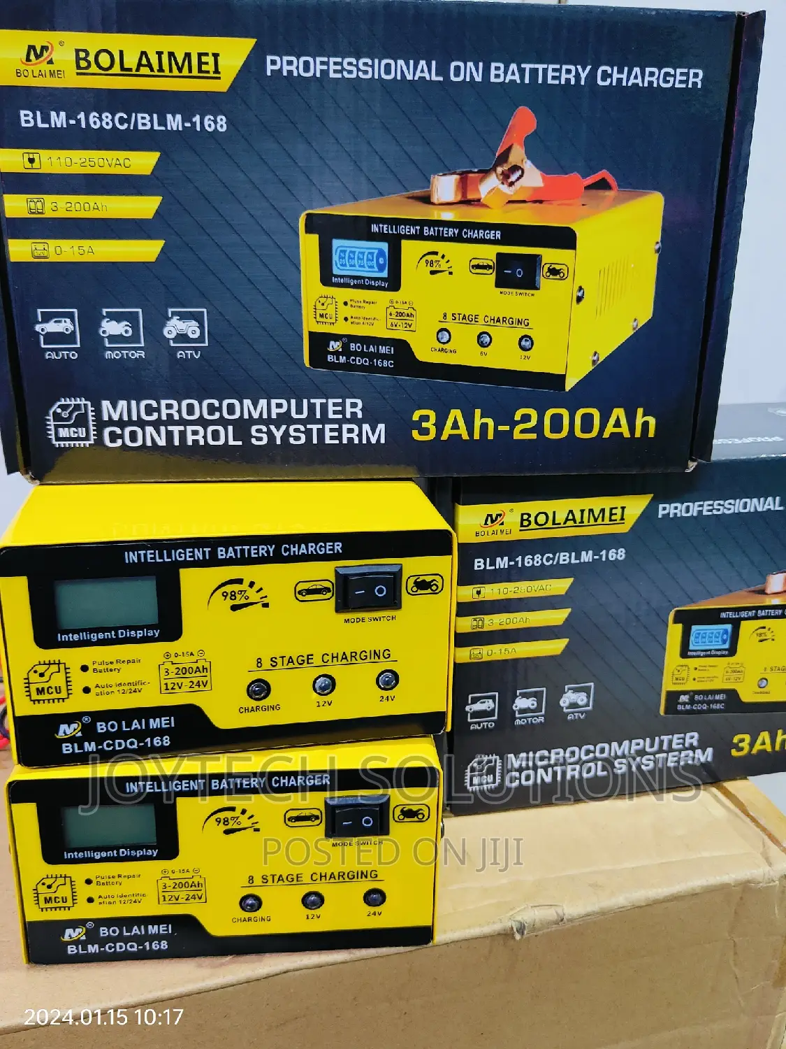 Professional Battery Charger. 0.15 Amp 12v/24 Auto Select.