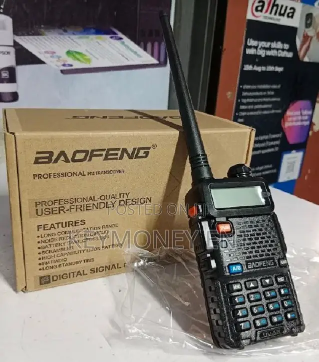 Programmeable Baofeng UV 5R Long Range Radio Call Walkie