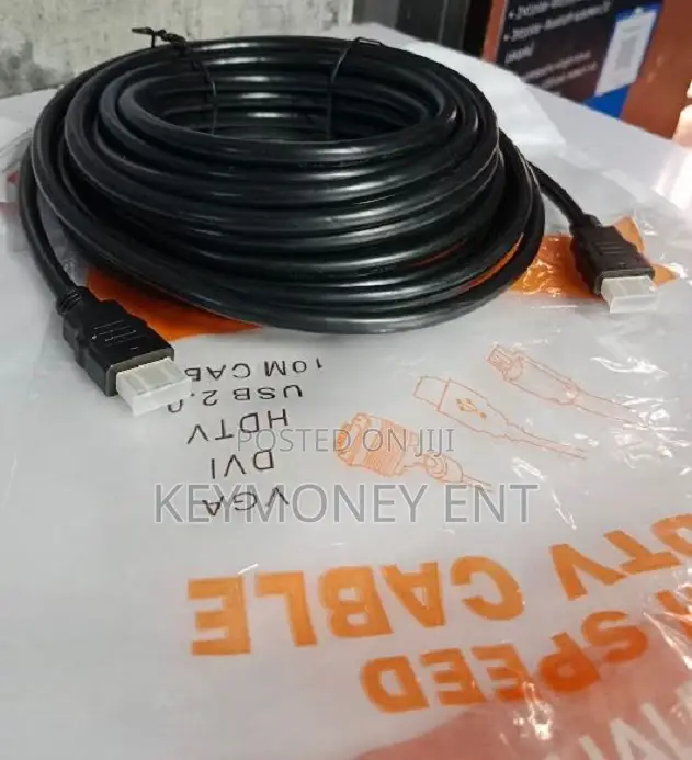 20metres FJGEAR HDMI Cable Black