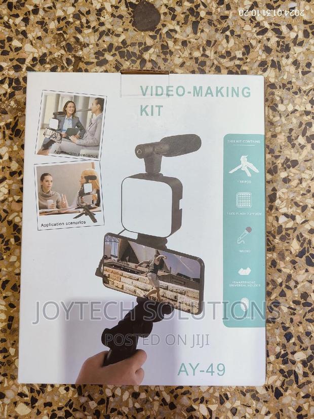 Vedio Making Kit, AY-49 With Condenser Microphone - main view