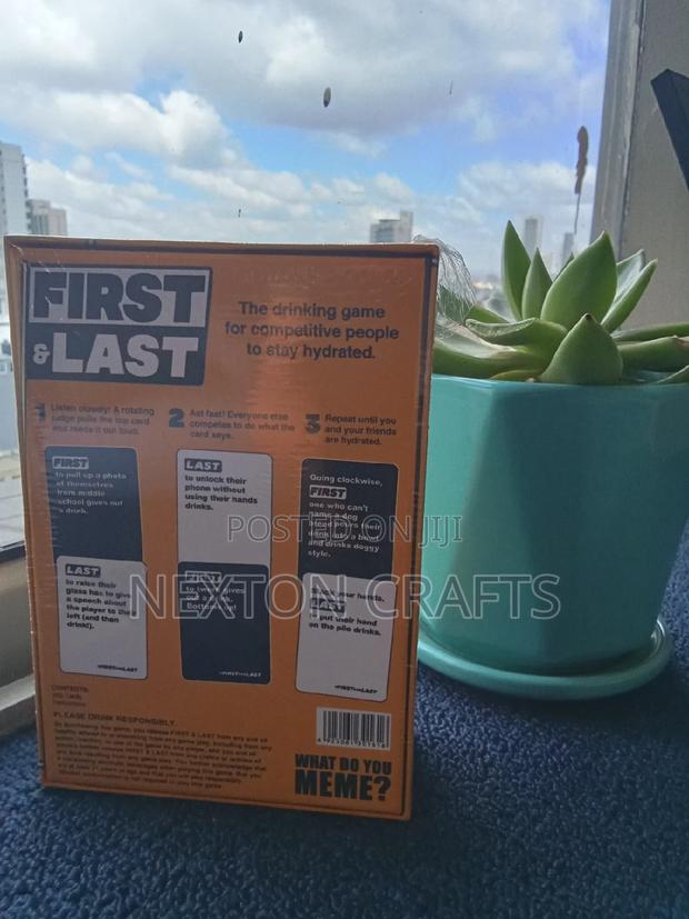 First Last Drinking Card Game - thumbnail 3