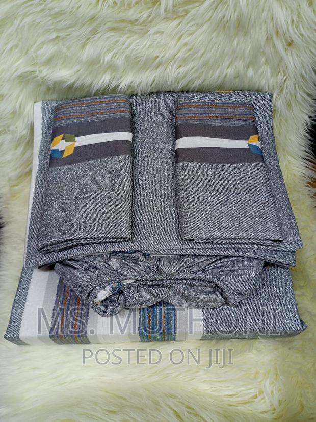 Quality Cotton 5 in 1 Quilted Matress Cover Sets - main view