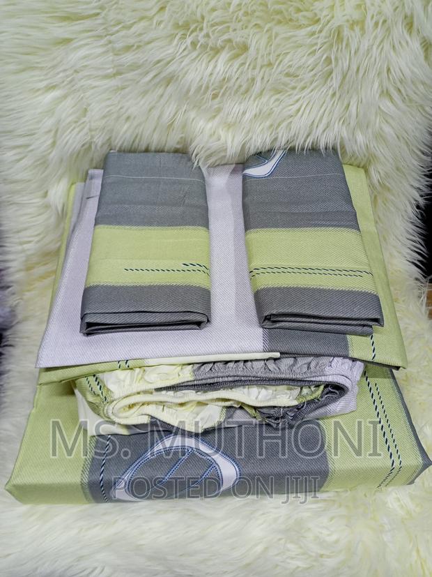 Quality Cotton 5 in 1 Quilted Matress Cover Sets - thumbnail 3