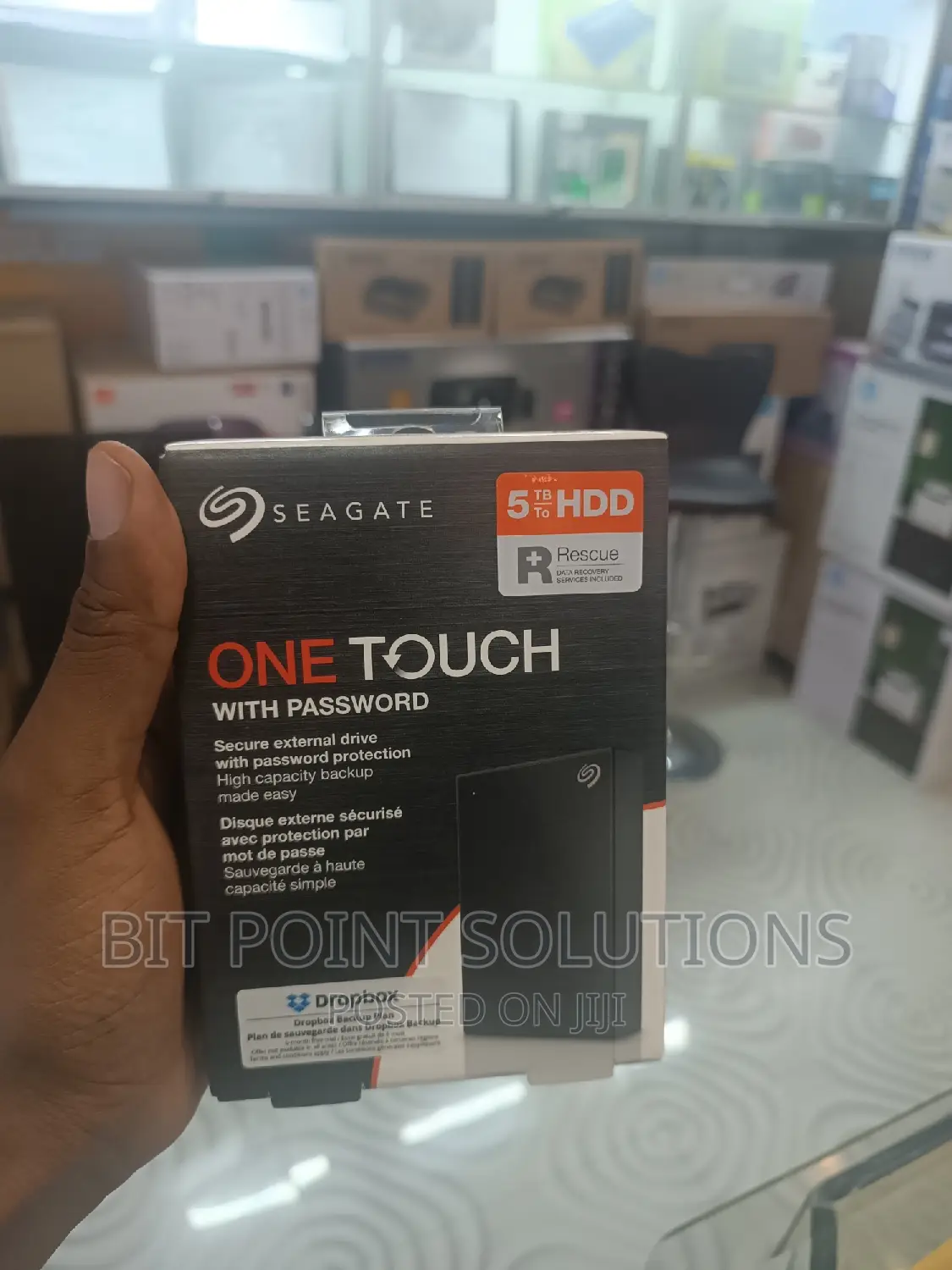 Seagate 5tb HDD Onetouch With Password '! 5tb HDD Onetouch