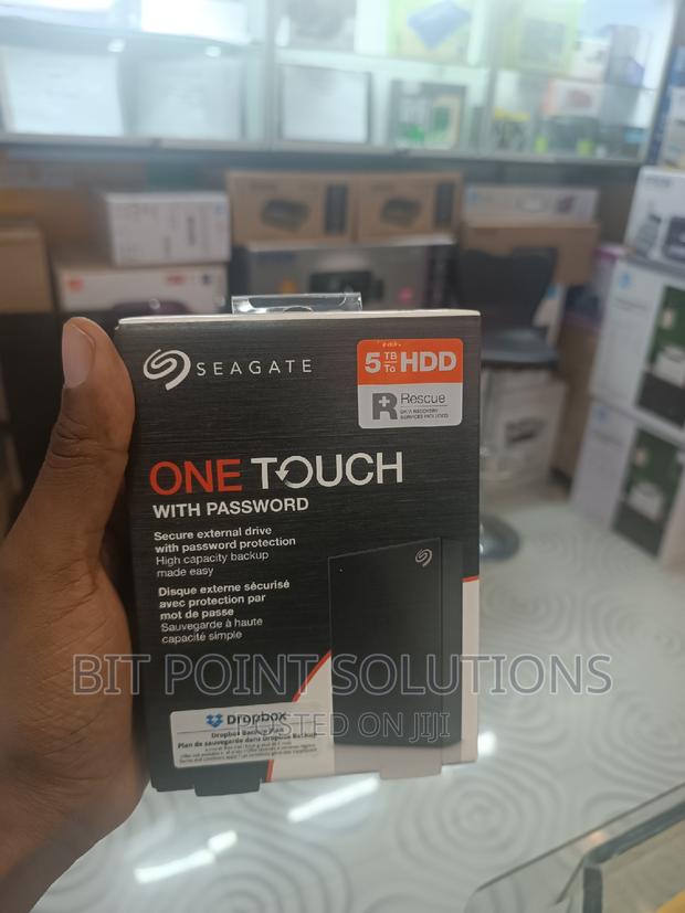 Seagate 5tb HDD Onetouch With Password '! 5tb HDD Onetouch
