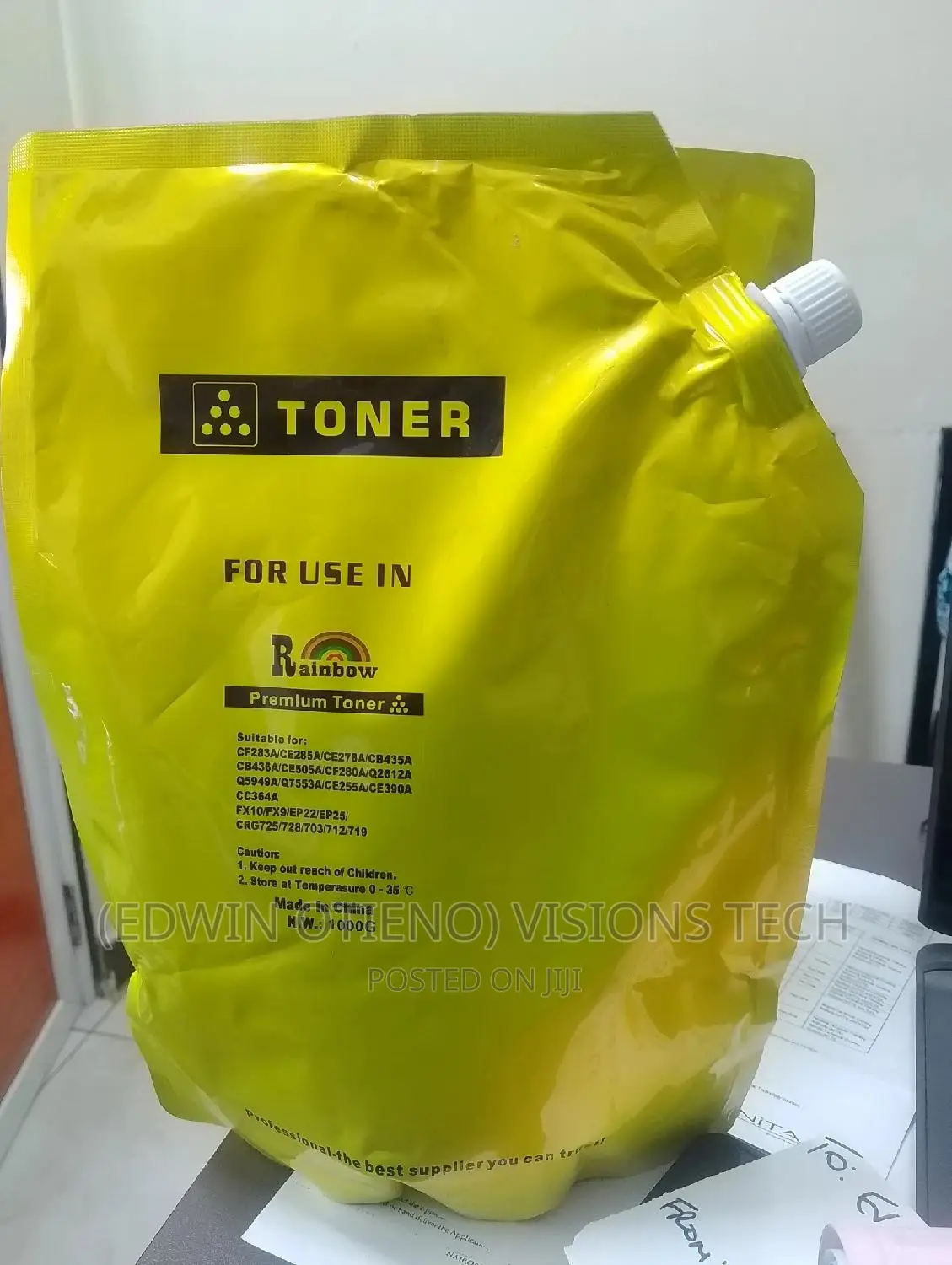 Rainbow 1kg Refill Toner