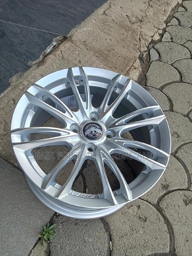 Silver Sports Rims Size 15/4holes Normal