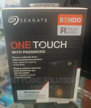 Seagate 5tb HDD Onetouch \\ 5tb Onetouch HDD \\ 5tb HDD !5tb