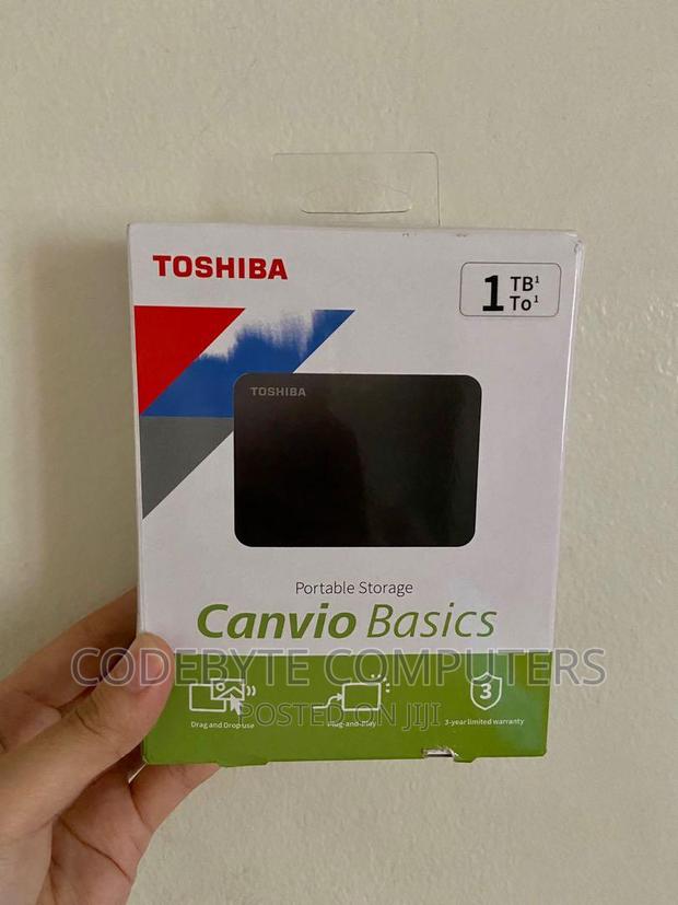 Toshiba Canvio Basics 1tb Portable External Hard Drive - main view