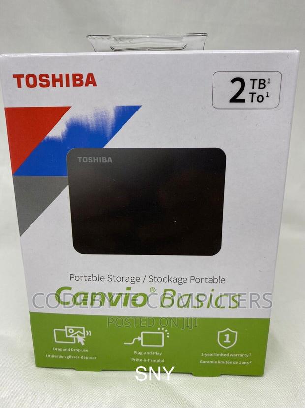 2TB Portable External HDD Toshiba - main view