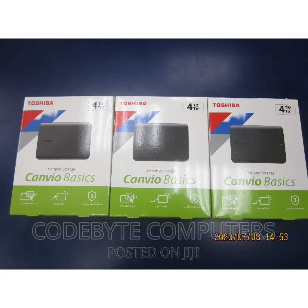 4tb External Hard Disk in Nairobi Central Computer Hardware, Codebyte