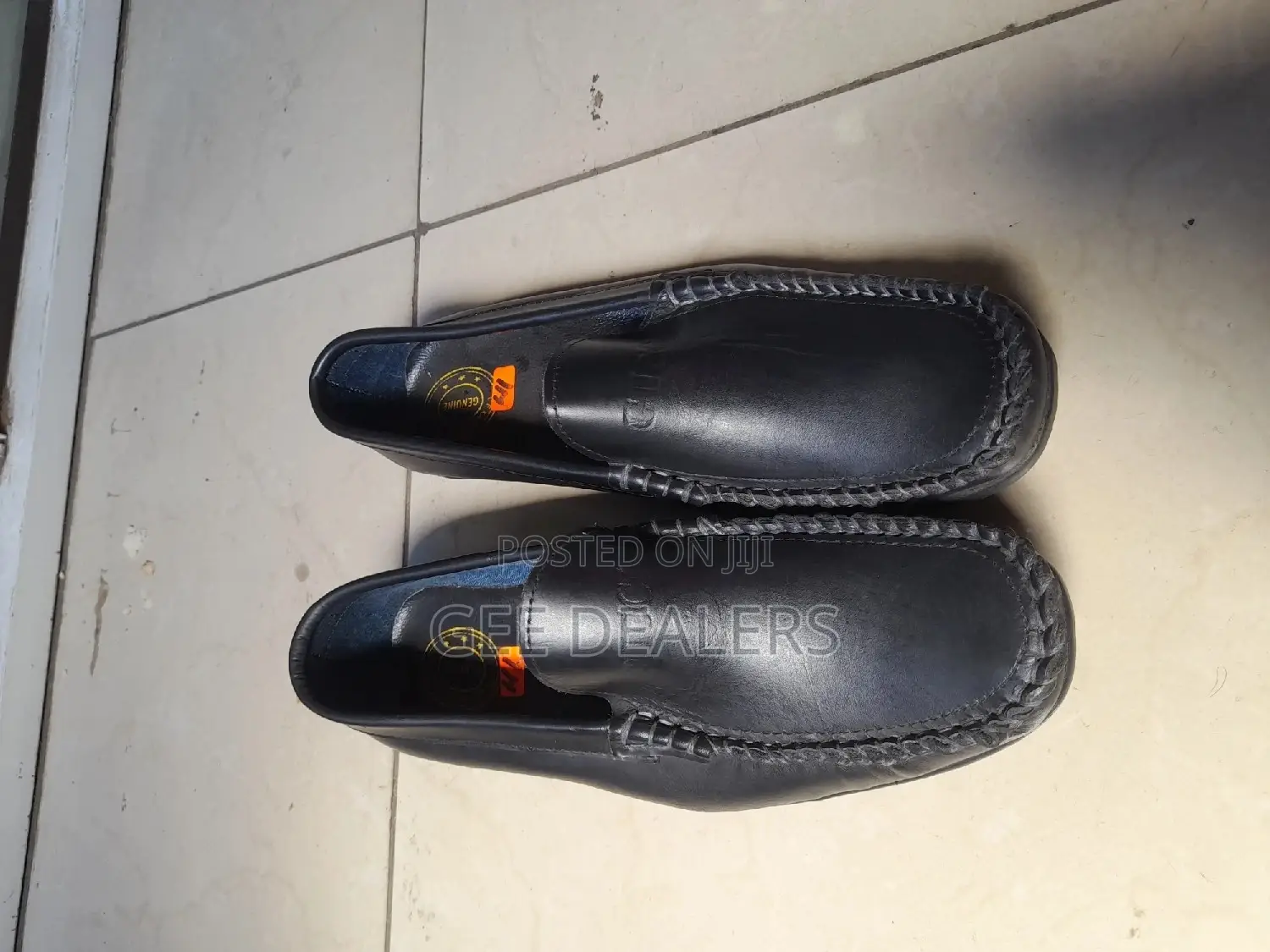 Leather Gucci Official Loafers Shoes